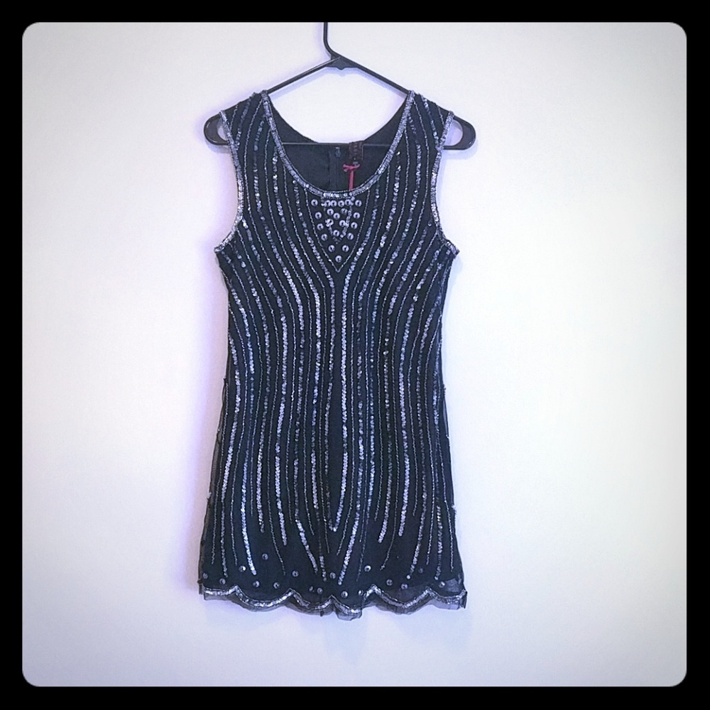 NWT RAGA black mini dress